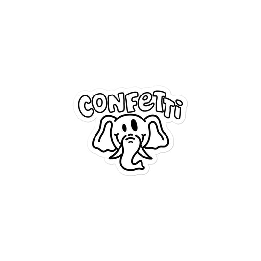 Confetti Sticker