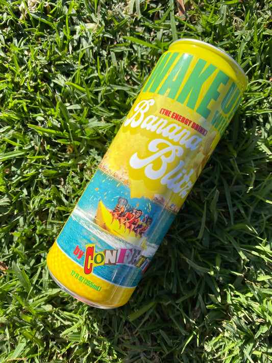 "Wake Up" Original Artwork + Banana Blitz Cans-image-2